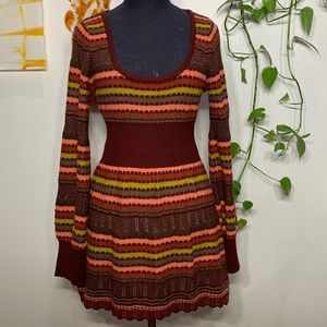 Free People Knit Mini Dress